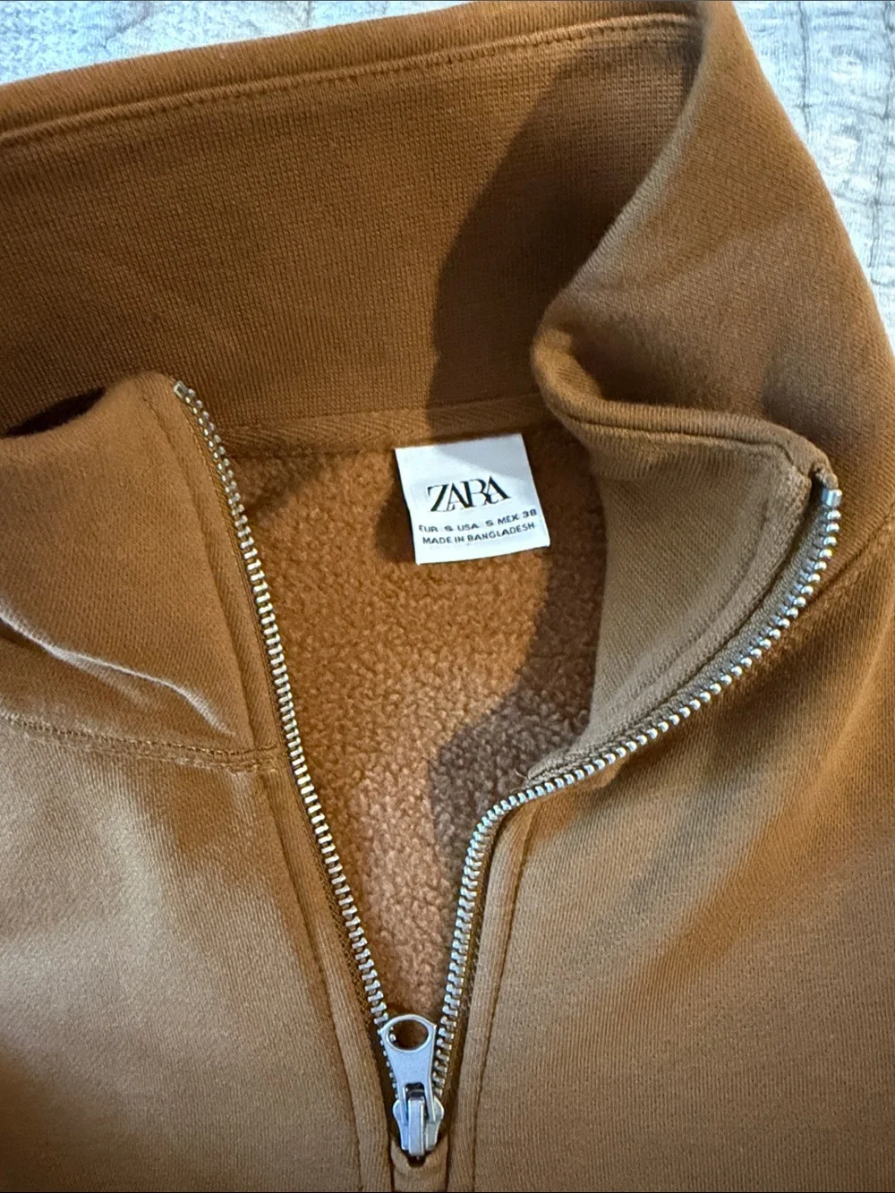Zara men zip